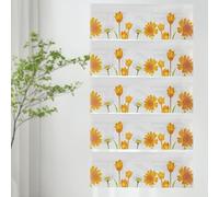 30 Pièces Piège à Mouches Autocollant Jaune - Piège à Insectes Adhésif pour Fenêtre, Tueur de Mouches Non Toxique et Inodore, Contrôle des Insectes Nuisibles Intérieurs