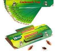 30 Pièces Piege Cafard Produit Anti Cafards Puissant Piege a Blatte Cafard Professionnel Collant Piège à Anti Blattes et