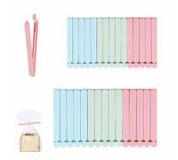30 Pièces Pince Sachet Alimentaire 15.5/12cm Clips en Plastique | Pinces Pour Collations Sacs Pour Aliments Et Collation Stockage