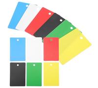 30 Pièces Porte-badge Vertical PVC pour Carte D’identité | Protège la Carte, Accès Rapide, Reconnaissance du Rôle, Léger et Pratique pour Badge D’identité