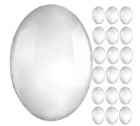 30 Pièces Présentoir à Faux Ongles en Verre, Carte de Couleur | Affichage Précis des Teintes, Usage Maison ou Tournage, Support Transparent, Pratique pour Vernis