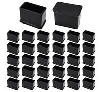 30 Pièces Protecteur De Pied De Chaise, Couvre-Pieds De Table Et De Chaise De Meuble, Protecteur De Sol De Pied De Chaise en Caoutchouc, Coussin De Meuble Rectangulaire