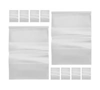 30 Pièces Protège-livre Transparent Ajustable en Plastique PP | Bords Thermoscellés, Coutures Renforcées, Réutilisable au Fil des Semestres, pour Bureaux et Classes