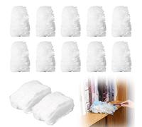 30 Pièces Recharges Plumeau, Recharges pour Plumeaux Jetables Compatible avec Swiffer Duster, Recharges Dépoussiérantes pour Entretien la Maison et Le Bureau (Blanc)