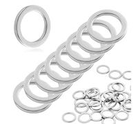 30 Pièces Rondelles pour Gonds de Porte, M10 Inox Rondelles Metal, Rondelle en 304 Acier Inoxydable, Rondelle Plate Convient aux Portes, Vélos, Accessoires de Machines