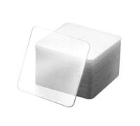 30 Pièces Ruban Adhésif Double Face Nano Acrylique Blanc pour Fixation | Découpable, Pose sans Perçage, Adhérence Réutilisable sur Marbre et Carrelage, Rangement la Cuisine ou Salle de Bains