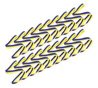 30 Pièces Ruban de Médaille Polyester avec Clips à Pression | Concours Académiques et Conférences, Usage Polyvalent, Fermeture Rapide, Adapté aux Médailles