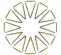 30 Pièces Ruban pour Médaille en Polyester avec Clip | Haute Visibilité, Ajustement, Léger, Dégagement Rapide, Conférences et Concours Académiques