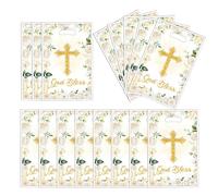 30 Pièces sacs à friandises en plastique de taille moyenne (16 x 25 cm) pour baptême, fête prénatale, communion, baptême, mariage, cadeau d'ange, souvenir pour invités
