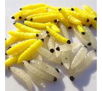 30 Pièces Silicone Souple Caoutchouc Vers Leurre De Pêche Mouche Artificielle Ver Ver Carpe Appât De Pêche Pour Rivière Lac Accessoires De Pêche