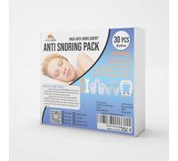 30 Pièces Solutions Anti-Ronflement-Vents Nasaux,Clips Nasaux Et Bandes Nasales-Stop-Ronflement Pour Hommes & Femmes-Par