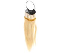 30 Pièces Tableau Échantillons Cheveux Humains pour Coloration Salon | Comparaison des Teintes, Consultation Client, Léger et Pratique, pour Coiffeurs et Coloristes en Salon