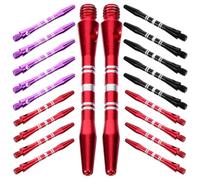 30 Pièces Tiges de Fléchettes en Alliage D'aluminium 46mm 2ba | Remplacement Pratique, Accessoires Fléchettes, Usage Intérieur, Vol Stable, Filetage Standard, Amateurs et Professionnels