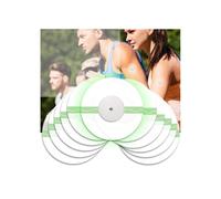 30 Pieces Transparent Round Sensor Patches for Freestyle Libre 1 2 and 3 Waterproof Adhesive Covers for Secure Daily Wea