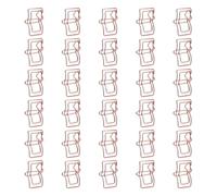 30 Pièces Trombone En Forme De Livre Petits Trombones Pince Fichier En Métal Pinces Marqueur Livre Pour L'organisation Carte Photo Document Clips Documents Professionnels