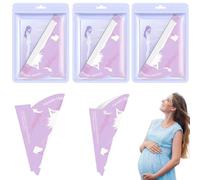 30 Pièces Urinoir Jetable pour Femme,Urinoir Femme Portable en Papier Épais,Pipi Debout Femme Pliable,Pisse Debout,Entonnoir de Pipi Debout,Urinoir Portable pour Femme pour Les Déplacements,Le Camping