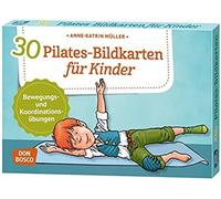 30 Pilates-Bildkarten Für Kinder
