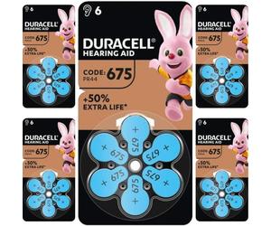 30 Piles Auditives 675 / PR44 Duracell Hearing Aid