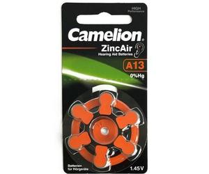 30 piles auditives appareil auditif 13 A13 ZINC AIR Code Couleur Orange CAMELION