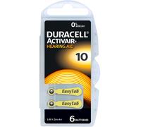 Duracell Activair 10 Pile pour appareil auditif ZA 10 zinc-air 90 mAh 1.45 V 6 pc(s)