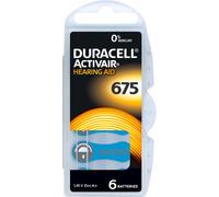 30 piles auditives Duracell Activair 675 Hearing AID 5 blister 24600 6055