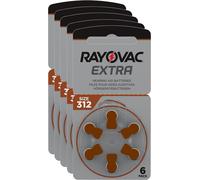 60 piles auditives Rayovac Extra Advanced 312 marron (blister de 10 x 6) 2020