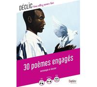 30 poèmes engagés - Aurélie Lagadec - Belin Éducation - broché - Scolaire / Universitaire