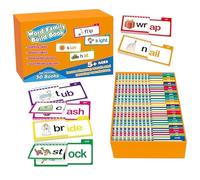 30 Read and Rhyme Flip Books, Word Family Flip Books, ABC Vocabulary Flash Cards, Reading Fliping Book, Learn to Read Phonics for Kids