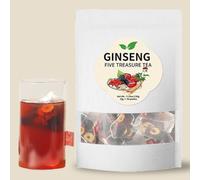 30 Sachets De Thé - Mélange De Tisane Naturelle Ginseng Six Treasure, Mûre Datte For Le Bien-être Quotidien(1pcs)