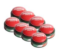 30 Second Dance Party - The Holiday Button (lot de 8)