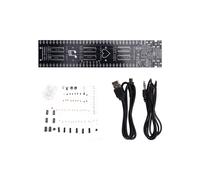 30 Sections LED DIY Indicateur de Niveau Audio, Affichage Du Musical, Lumière Rythmique, USB TYpe-C, Lampes D'Ambiance Colorées