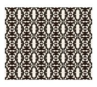 30 stickers carrelages effet marbrée noire ligne dorée