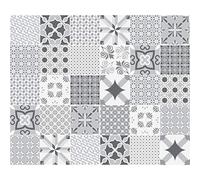 30 Stickers muraux Cuisine - Sticker Mural - Carreaux de Ciment adhésif Mural - Stickers Muraux azulejos - Sticker Carrelage adhesif Mural Salle de Bain 10 x 10 cm - 30 PCS Carreau de Ciment adhesif