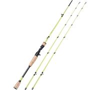30 Ton Carbon Fiber Sensitive 2 Sections Baitcasting Rod & Spinning Rod For Freshwater Or Saltwater, Tournament Quality Fishing Rod With 2 Tips