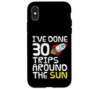 30 voyages autour du soleil, 30e anniversaire Coque pour iPhone X/XS