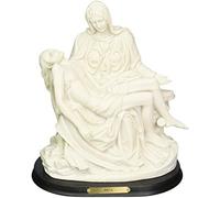 30 / White 12 Inch Pieta Holy Jesus Virgin Mary Figurine Religious Decoration()