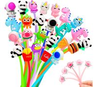 30 x Children's Birthday Gift Pens, Kawaii Stress Relief Pens, Toys & Small Birthday Guests Child