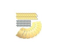 30 X lames de rechange en titane pour toutes les tondeuses à gazon Husqvarna/gardena/yard Force/automower