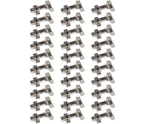 30 x SOTECH Paumelles T52 Butée d'angle avec amortisseur + plaque cruciforme Charnières Charnières à boîtier (disponibles à l'unité et par 6, 10, 20 ou 30 !)