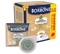 300+40 Dosettes Mélange Noir Caffè Borbone Pods Enveloppe Écologique 100% 44 MM