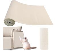 300×40cm Tapis à Gratter Autocollant pour Chat,DIY Climbing Cat Scratcher,Trimmable Chats Grattoir,Grattoir Chat Canapé,Tapis à Gratter Sol Antidérapant pour Protéger Tapis,Meubles