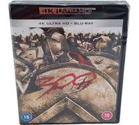 300 4K Ultra HD + Blu-ray 2006 Zack Snyder, Gerard Butler 2020 Region Libre G