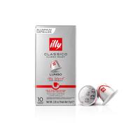 300 capsules café aluminium ILLY LUNGO compatibles NESPRESSO