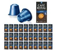 300 Capsules de Café en Aluminium Compatibles NESPRESSO® À USAGE DOMESTIQUE - LUNGO - Dosettes by Café Royal®
