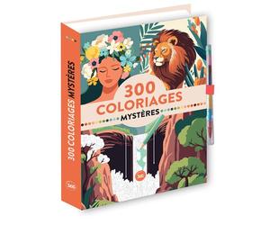 300 coloriages mystères - Estelle Anstett - Editions 365 - broché - Livre-jeu