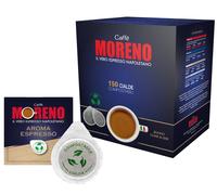 150 Dosettes'Moreno Compostable Ese 44 MM Mélange Aroma Espresso