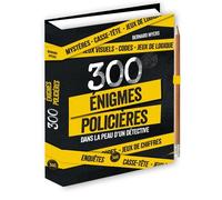 300 énigmes policières dans la peau d'un détective - Bernard Myers - Editions 365 - broché - Livre-jeu