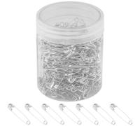 300 épingles de sûreté, Petites épingles de sûreté métalliques de 26 mm, épingle de argentées avec boîte de Rangement, pour la création de Mode, Fabrication de Bijoux, l'artisanat et Couture