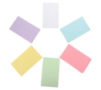 300 Feuilles Cartes Index Colorées en Papier, Fiches | Cartes de Correspondance Polyvalentes, Usage Recettes et Notes, Résistantes à Déchirure