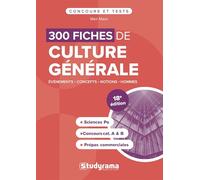 300 fiches de culture générale
